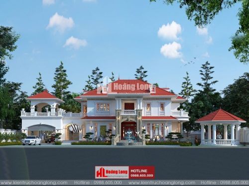 TOP 5 biệt thự 2 tầng hiện đại mái Nhật 2023