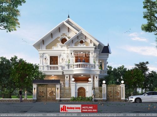 TOP 5 biệt thự 2 tầng hiện đại mái Thái 2023