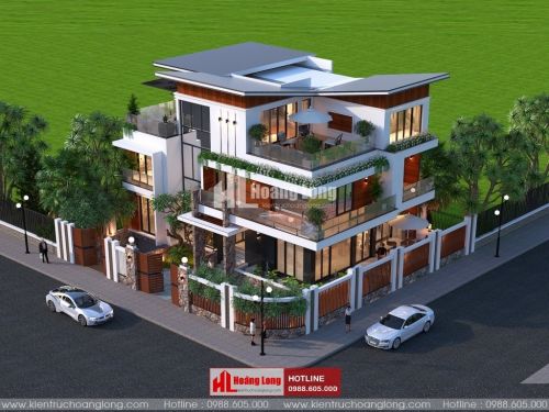 Phong thủy phòng ngủ biệt thự 3 tầng tại Tam Kỳ HL51316
