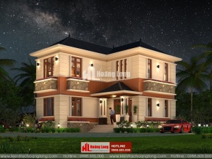 Phong thủ phòng khách biệt thự 2 tầng tại Bình Lục HL50936