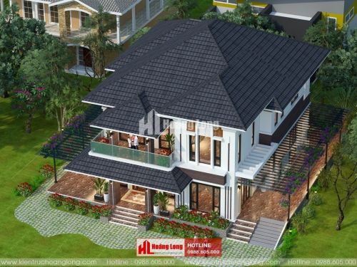 Phong thủy phòng ngủ biệt thự 2 tầng tại quận Tân Bình HL50941