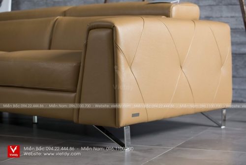 Bộ sofa da bò Italia Magic S2/S3/Đôn Cat 500